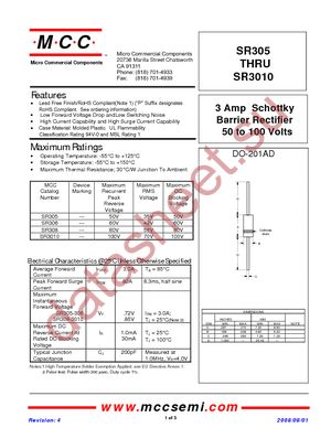 SR305-TP datasheet  